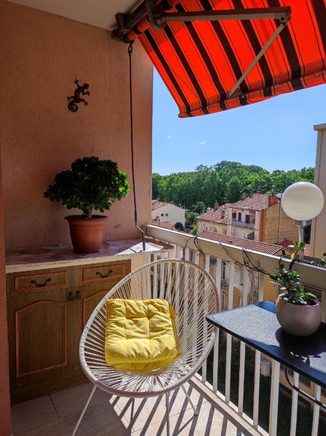 Le Balcon De La Basse Centre Ville De 페르피냥 외부 사진
